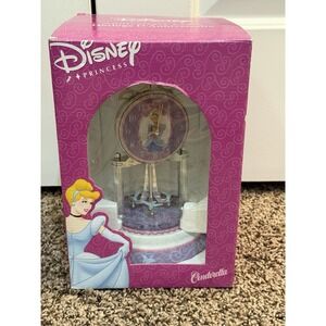 NIB Disney Princess Cinderella Anniversary Clock 90S